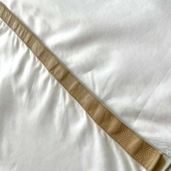 J.Crew Thomas Mason leather trim tunic top *shop@iamwarrior - Picture 9 of 11